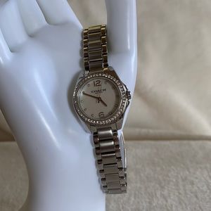 Coach Silver Watch